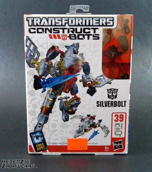 tf construct-bot silverbolt pudełko